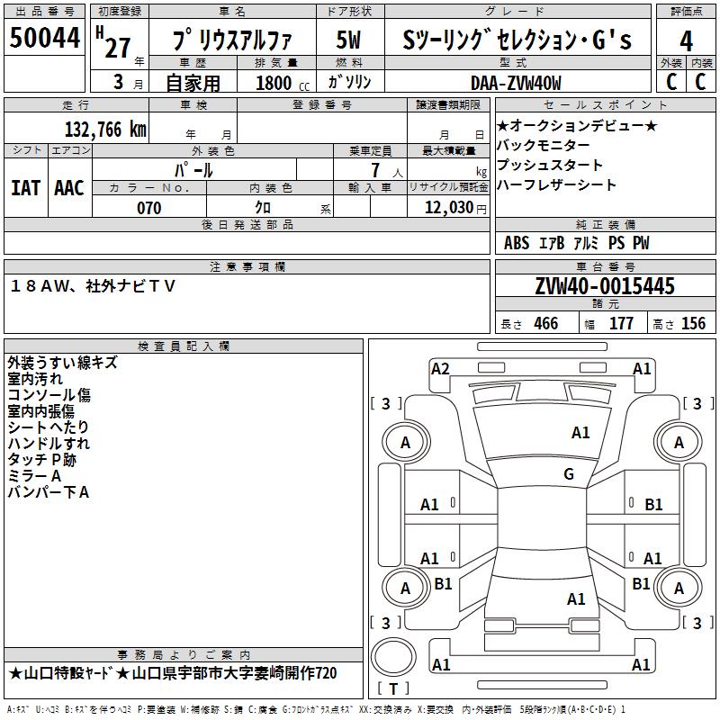 TOYOTA PRIUS ALPHA