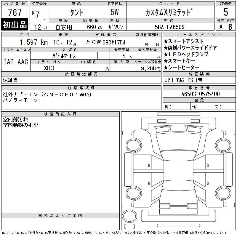 DAIHATSU TANTO
