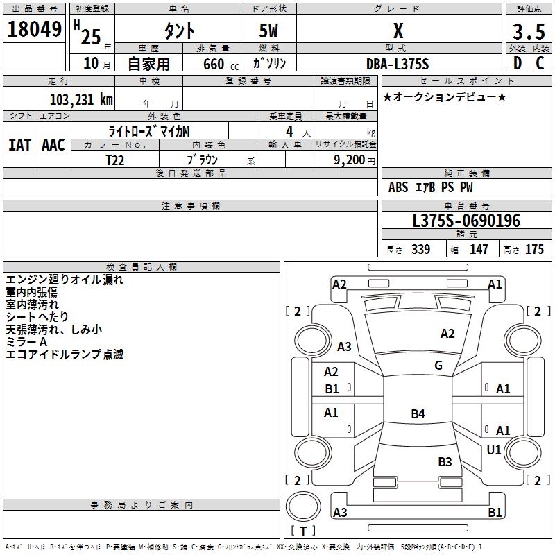 DAIHATSU TANTO