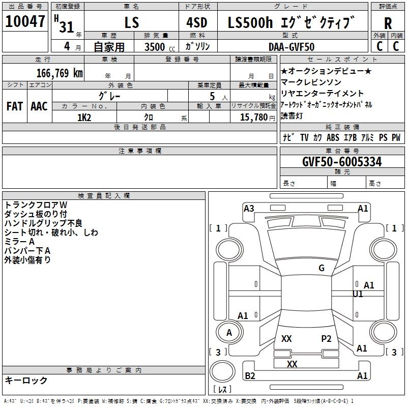 LEXUS LS500H