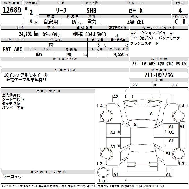 NISSAN LEAF