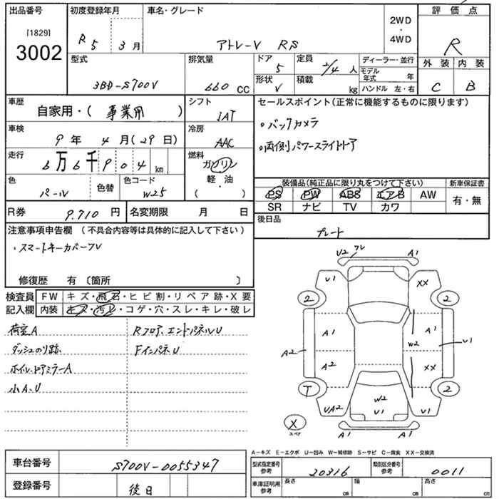 DAIHATSU ATRAI