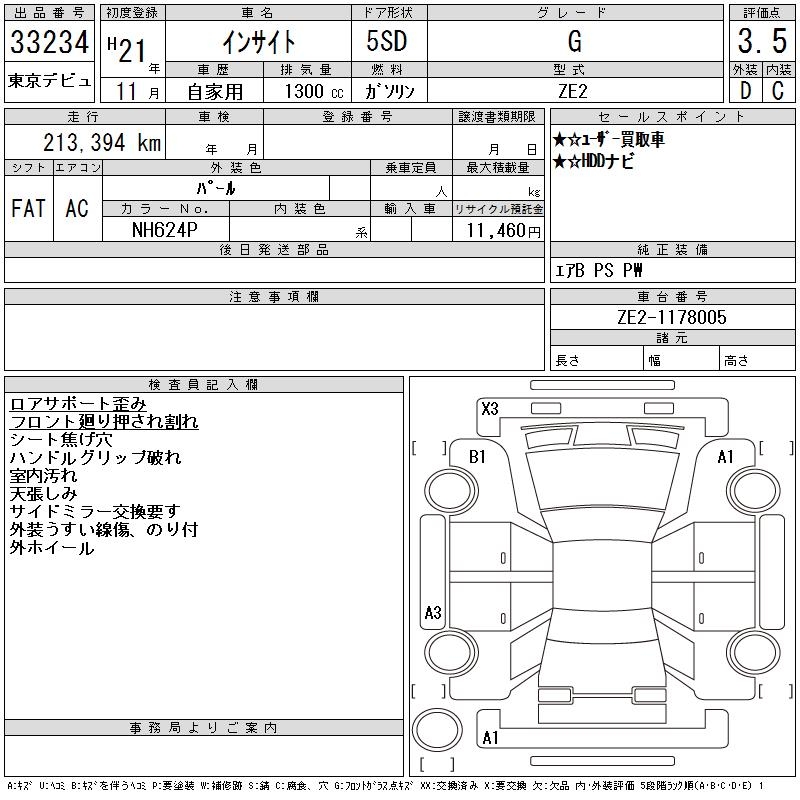 HONDA INSIGHT