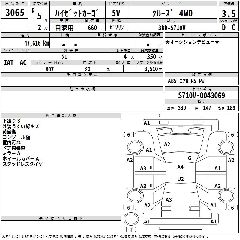 DAIHATSU ATRAI