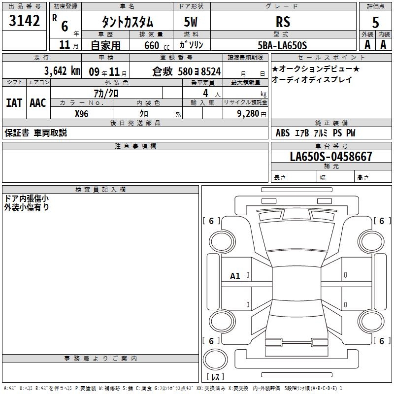 DAIHATSU TANTO
