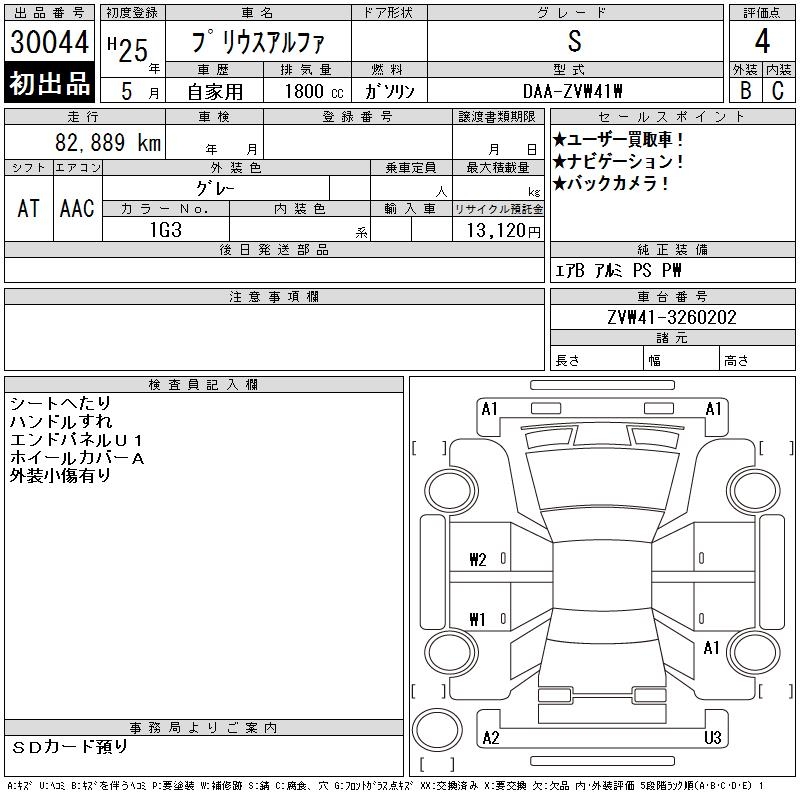 TOYOTA PRIUS ALPHA