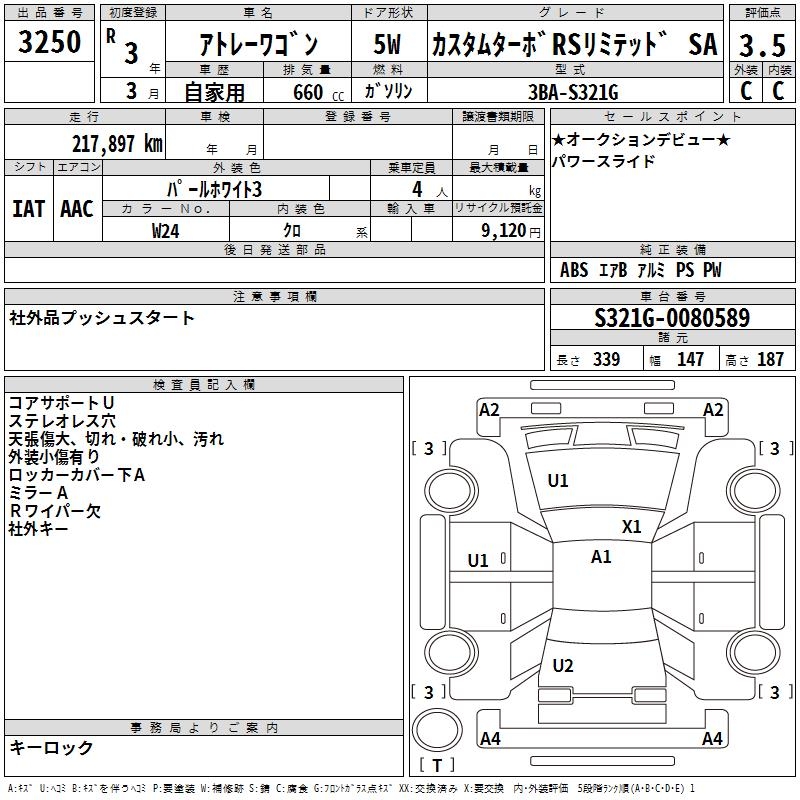 DAIHATSU ATRAI