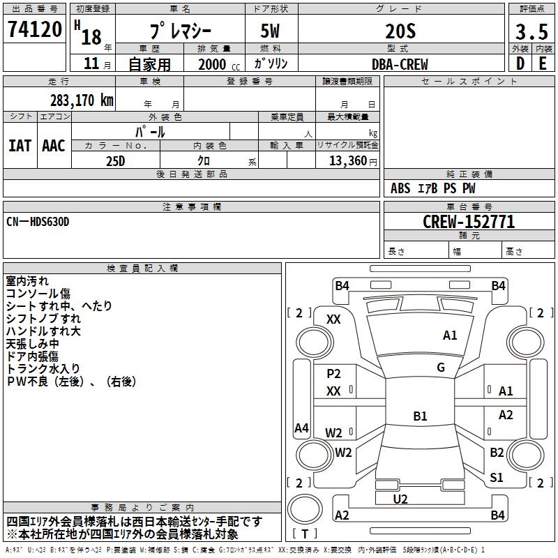 MAZDA PREMACY