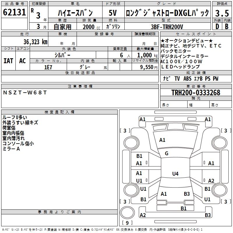 TOYOTA REGIUS ACE