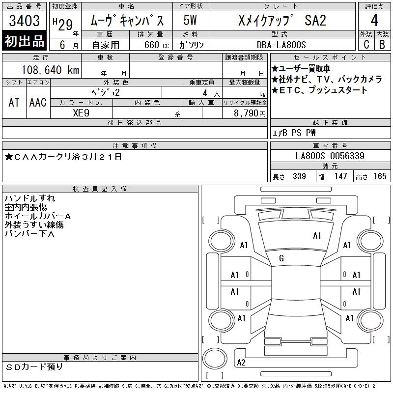 DAIHATSU MOVE CANBUS