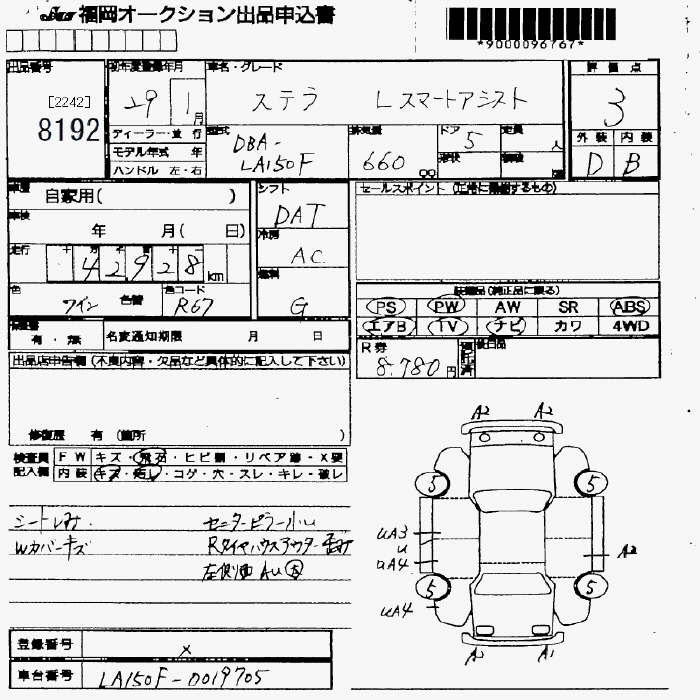 SUBARU STELLA