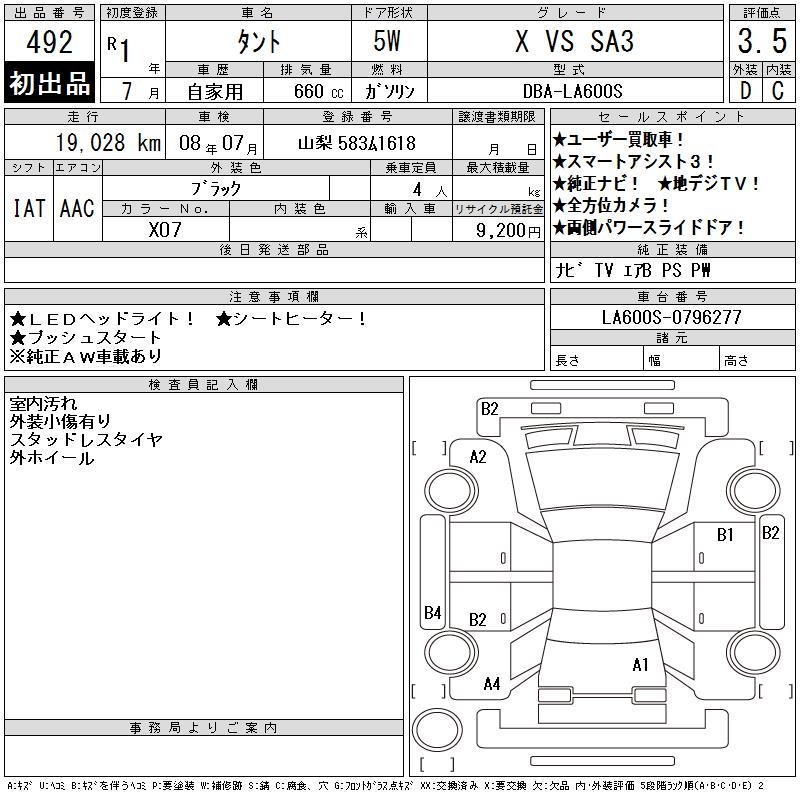 DAIHATSU TANTO