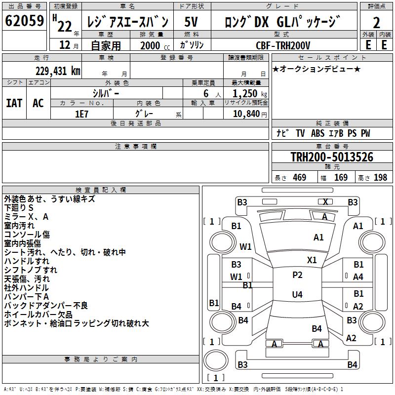 TOYOTA REGIUS ACE
