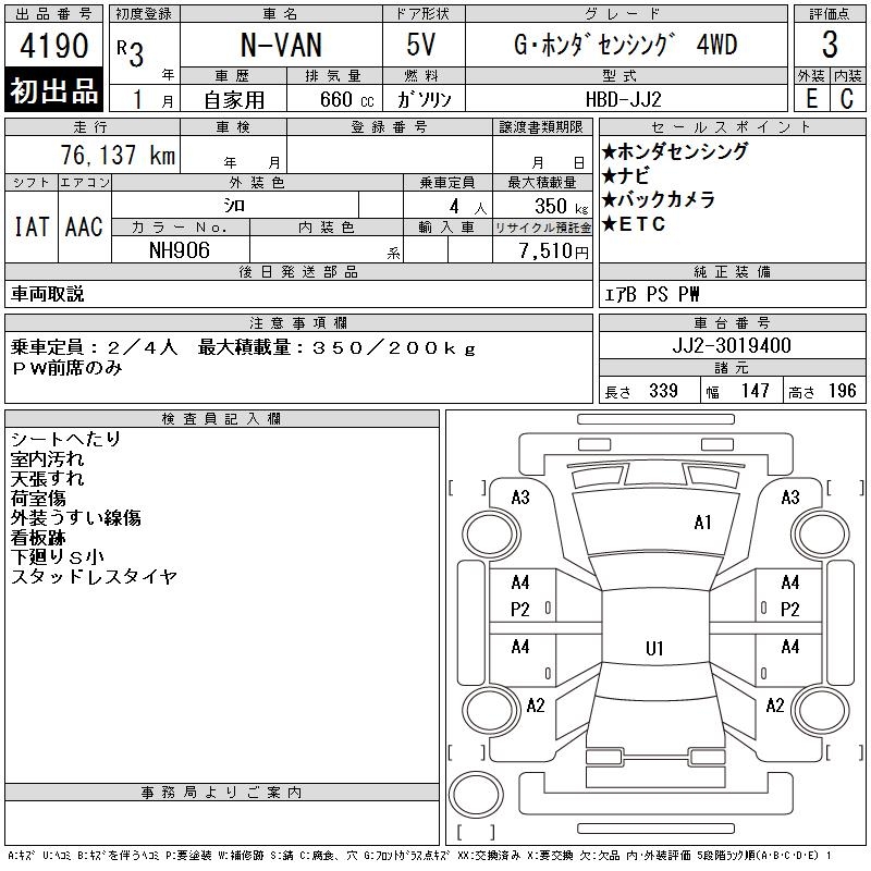HONDA N-VAN