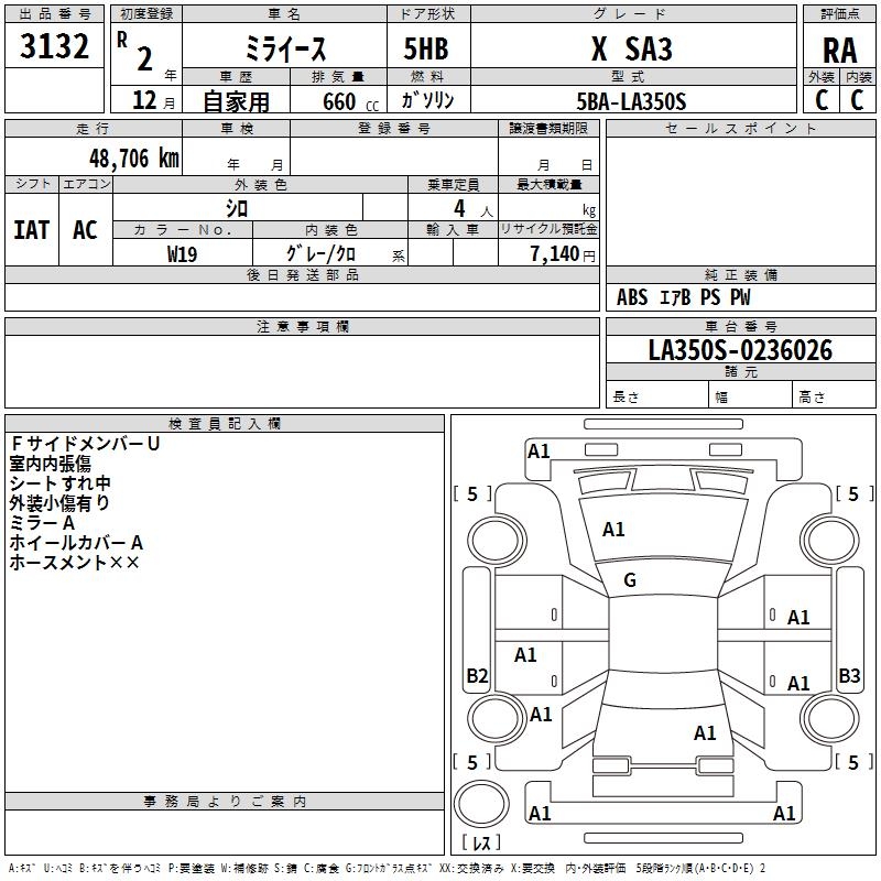 DAIHATSU MIRA E:S