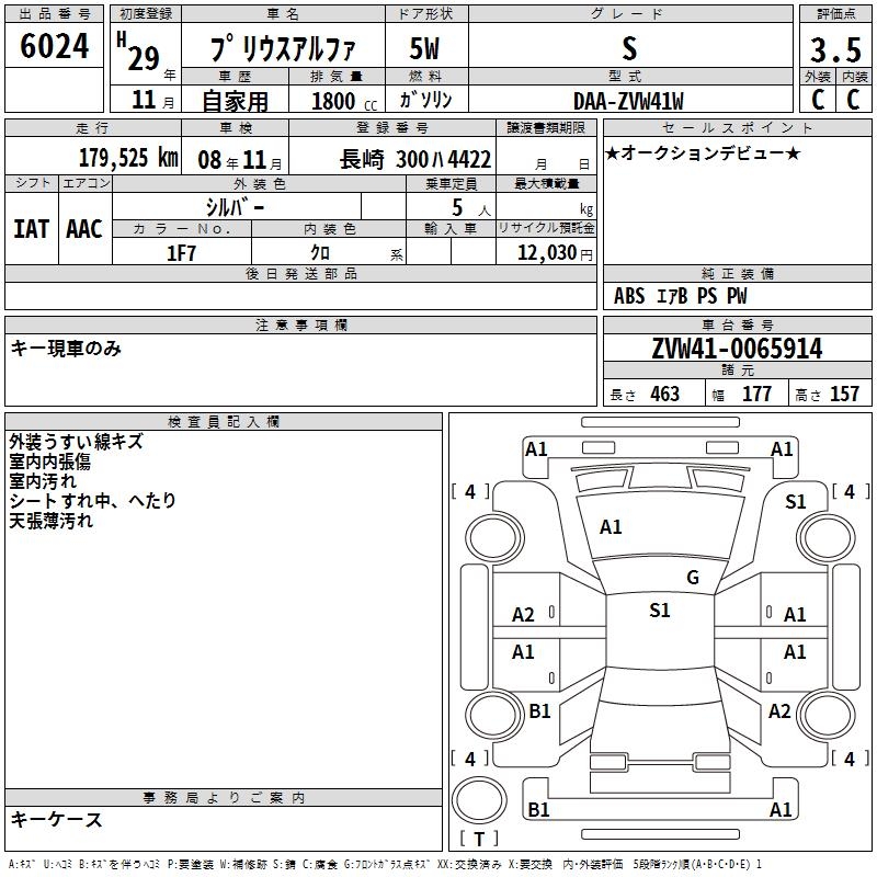 TOYOTA PRIUS ALPHA