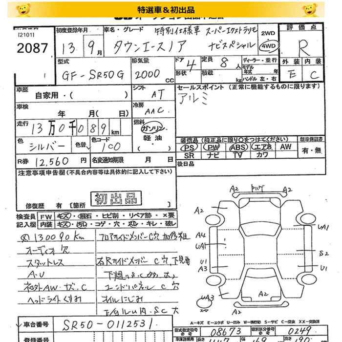 TOYOTA TOWN ACE NOAH