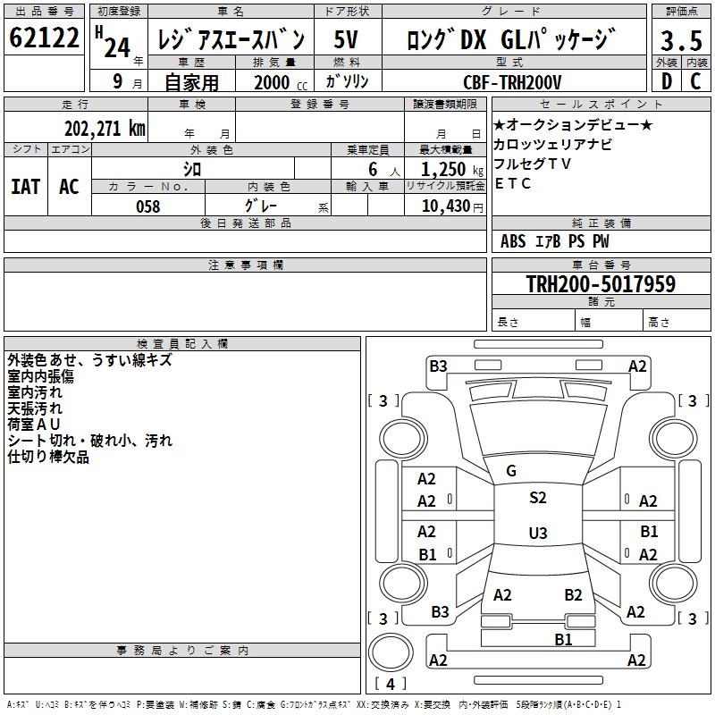 TOYOTA REGIUS ACE