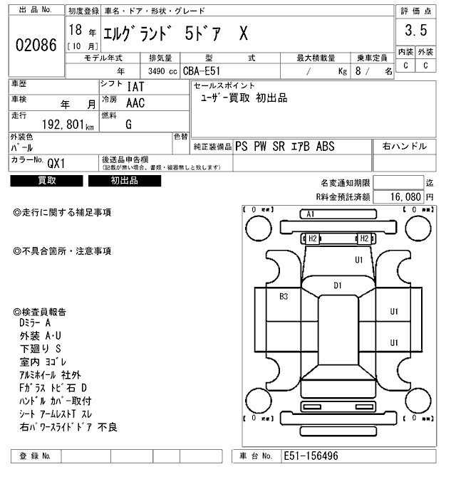NISSAN ELGRAND