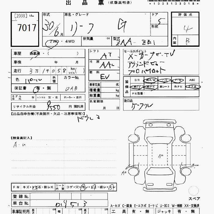 NISSAN LEAF