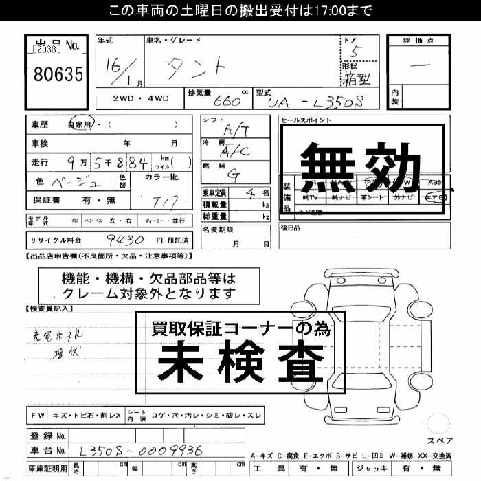 DAIHATSU TANTO