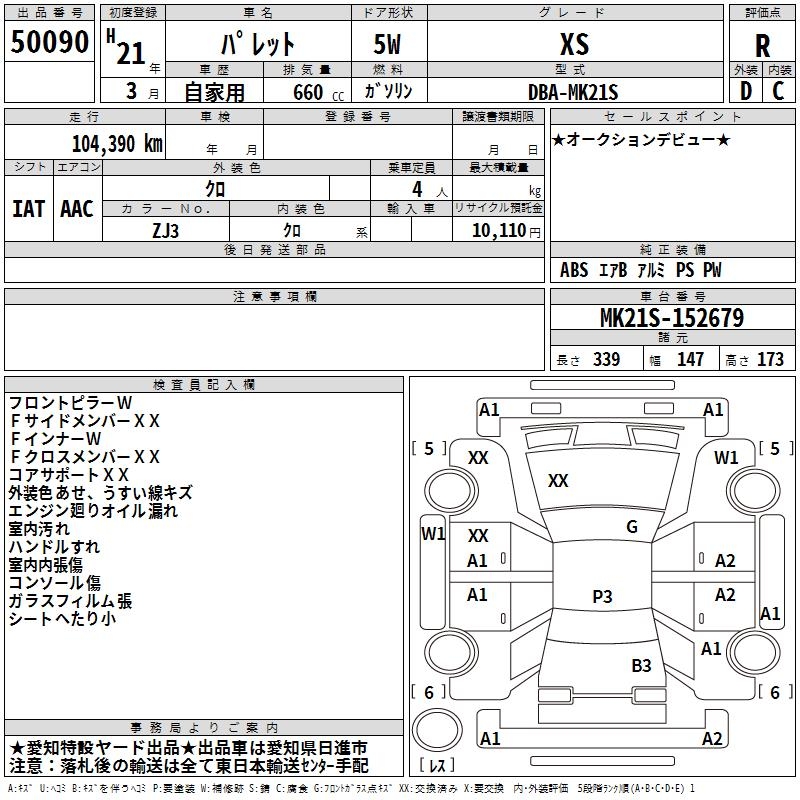 SUZUKI PALETTE