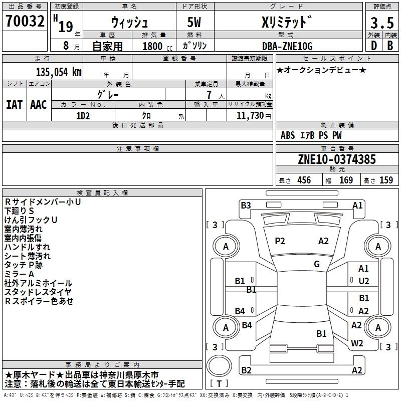 TOYOTA WISH