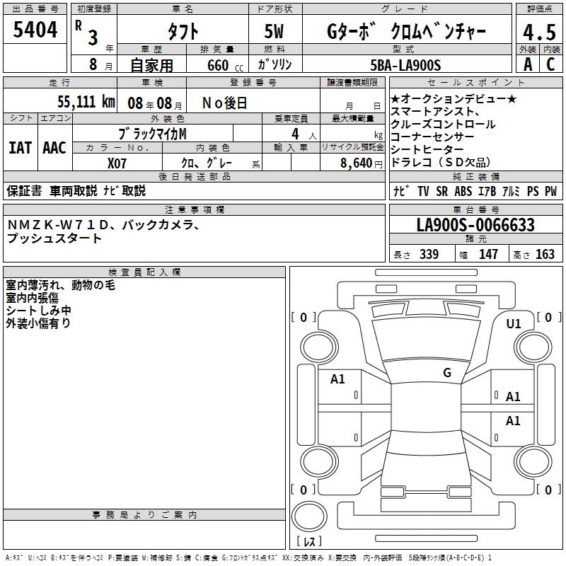 DAIHATSU TAFT