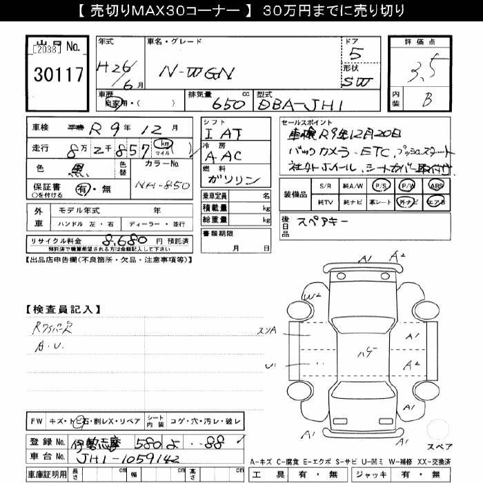 HONDA N-WGN