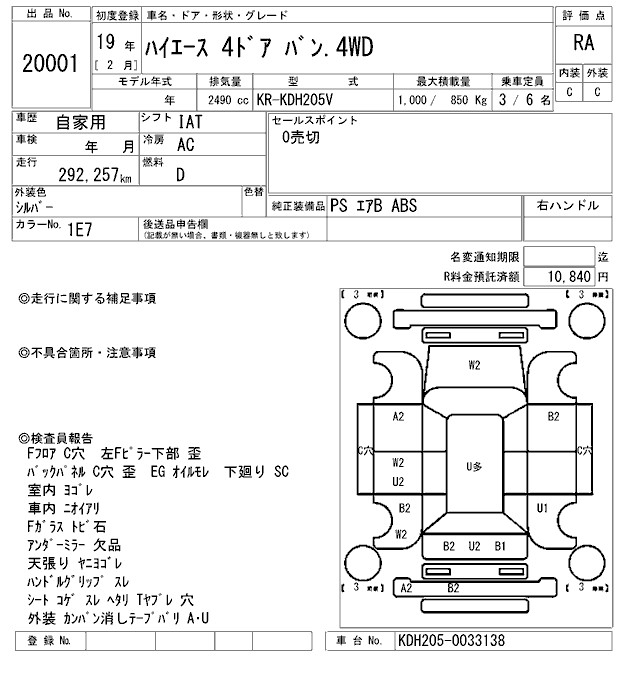 TOYOTA REGIUS ACE