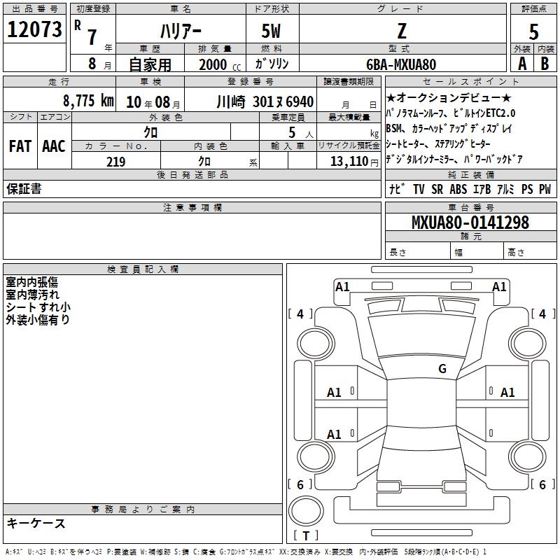 TOYOTA HARRIER