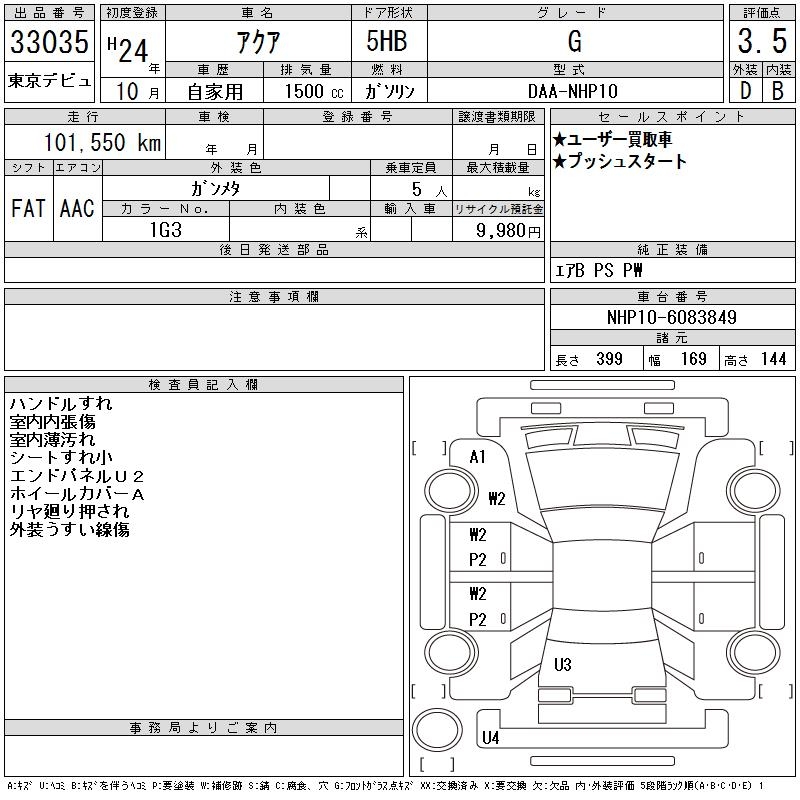 TOYOTA AQUA