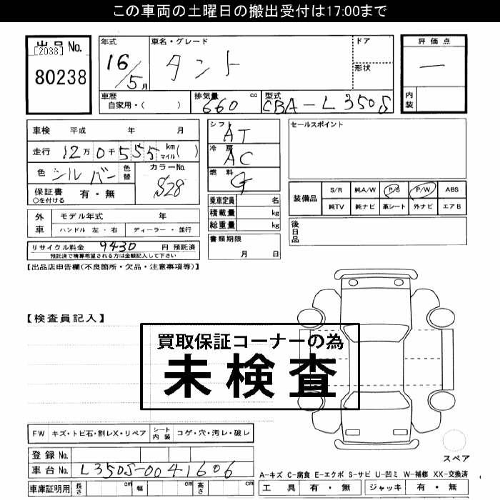 DAIHATSU TANTO