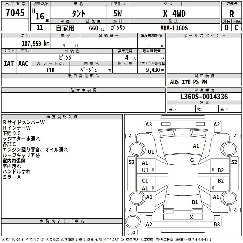 DAIHATSU TANTO