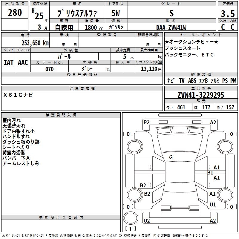 TOYOTA PRIUS ALPHA