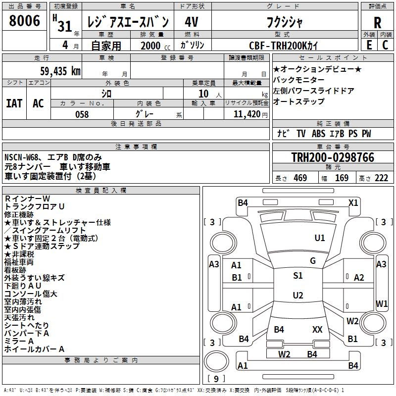 TOYOTA REGIUS ACE
