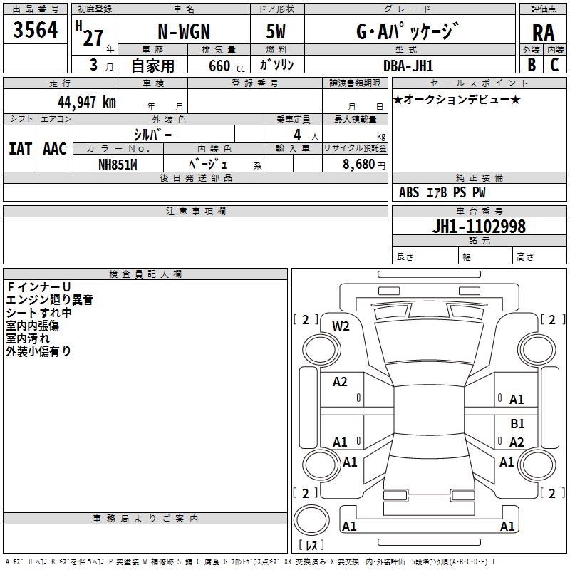 HONDA N-WGN
