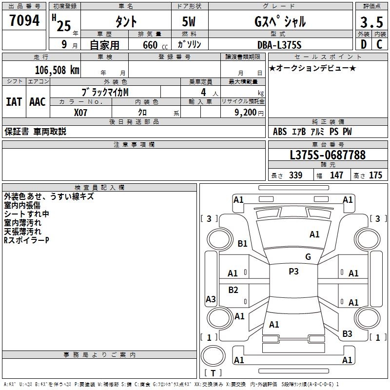 DAIHATSU TANTO
