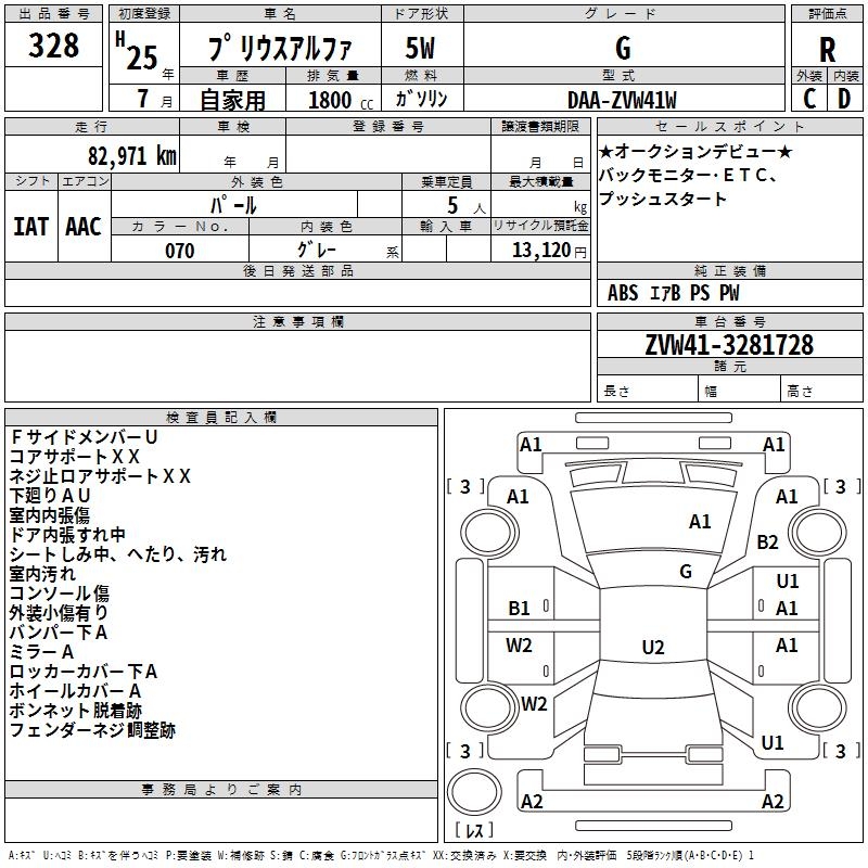 TOYOTA PRIUS ALPHA