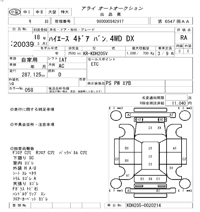 TOYOTA REGIUS ACE