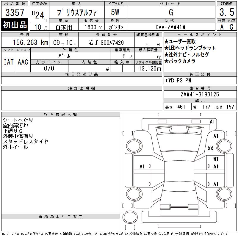TOYOTA PRIUS ALPHA