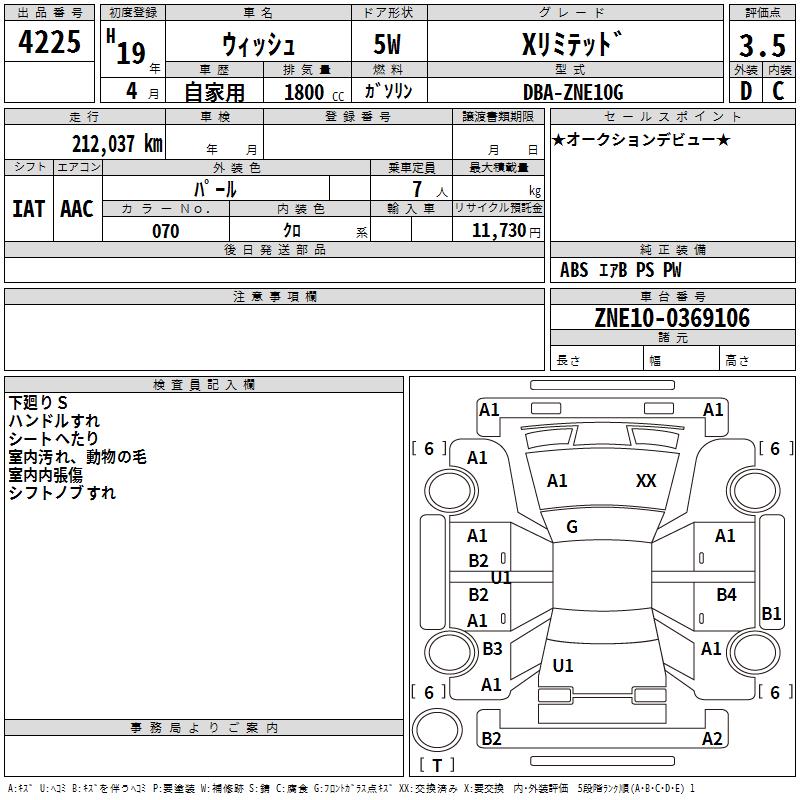 TOYOTA WISH