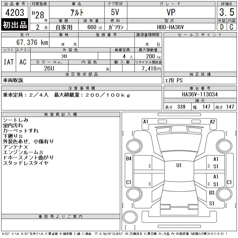 SUZUKI ALTO