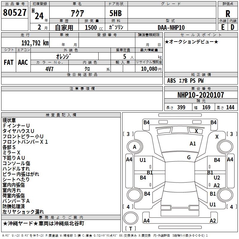 TOYOTA AQUA