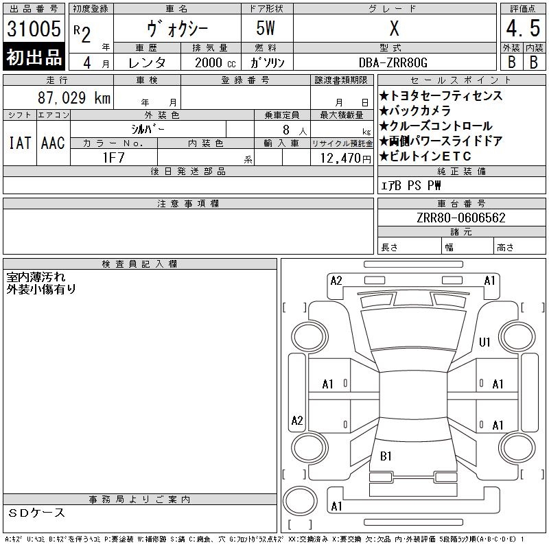TOYOTA VOXY