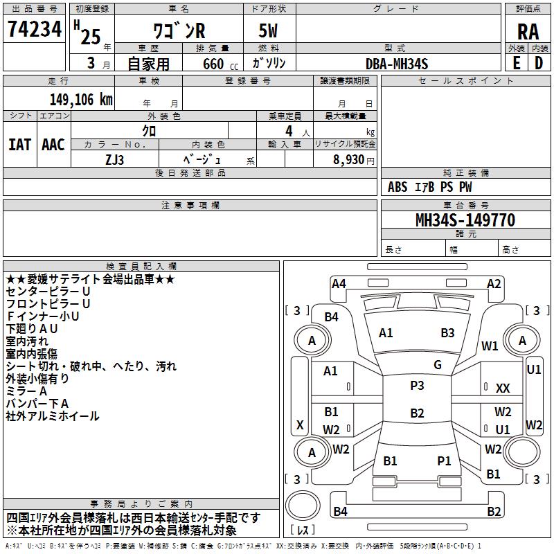SUZUKI WAGON R