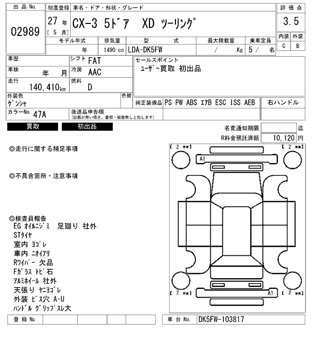 MAZDA CX-3