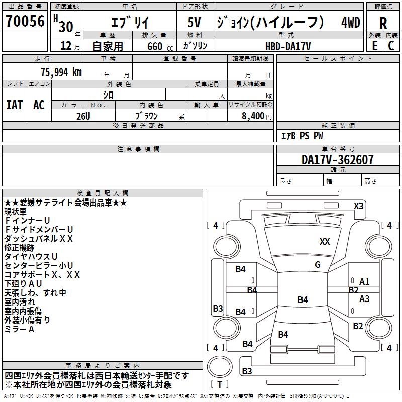 SUZUKI EVERY