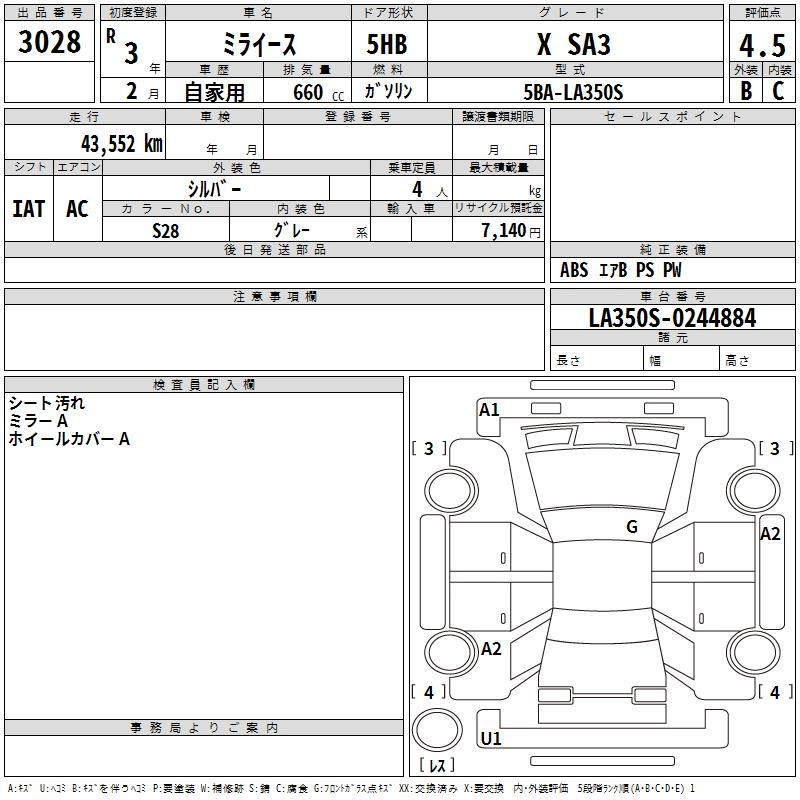 DAIHATSU MIRA E:S
