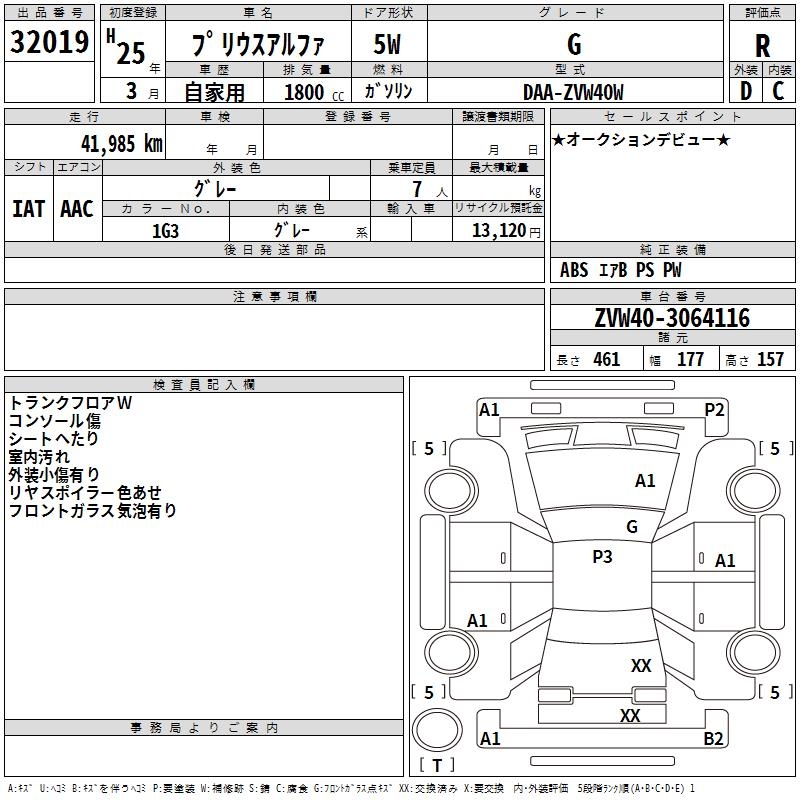 TOYOTA PRIUS ALPHA